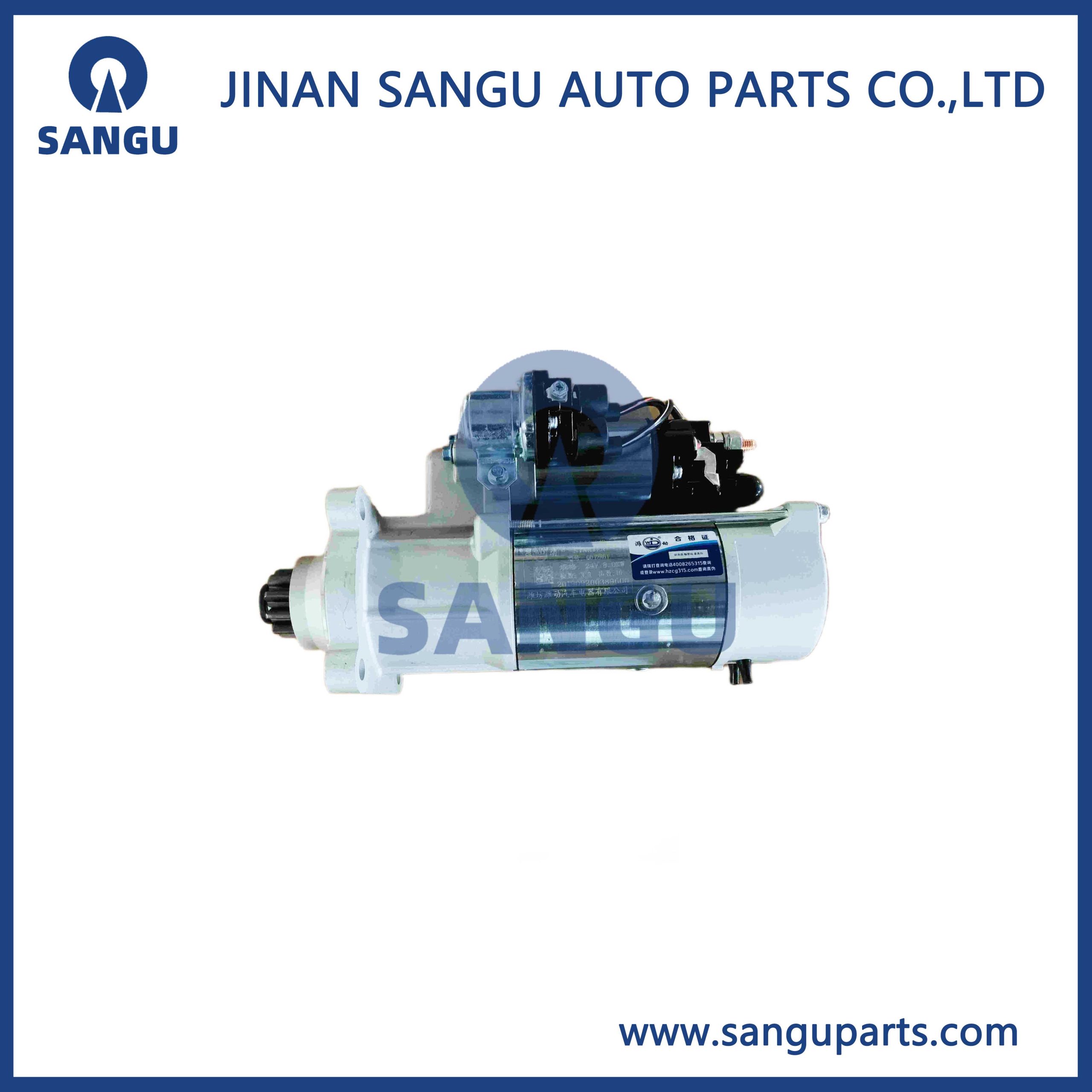 VG1560090001 Howo Starter Motor Assembly – 24 Volts